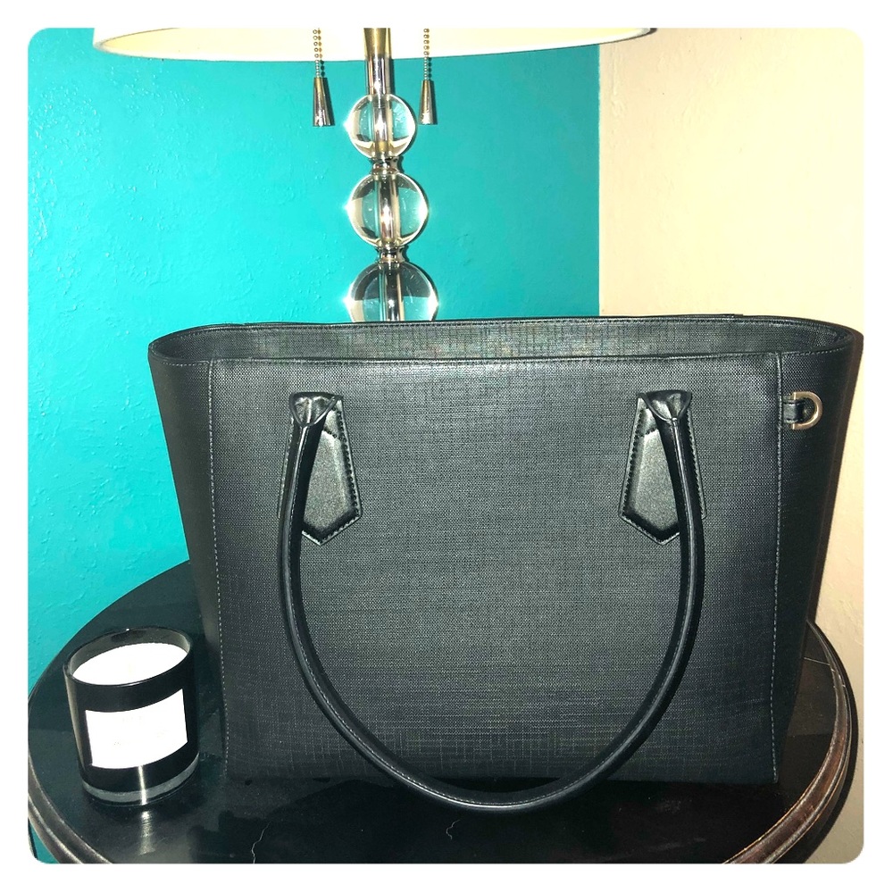Dagne Dover classic onyx bag.